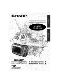 Aby wyświetlić dokument Sharp VL-NZ10S Instrukcja Użytkownika