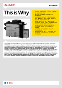 Aby wyświetlić dokument Sharp MX7040NSF Instrukcja Użytkownika