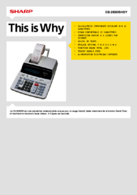 Aby wyświetlić dokument Sharp CS-2635RHGY Instrukcja Użytkownika