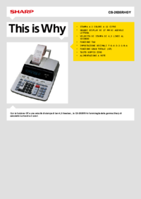 Aby wyświetlić dokument Sharp CS-2635RHGY Instrukcja Użytkownika