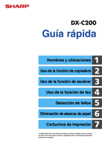 Aby wyświetlić dokument Sharp DX-C200 Instrukcja Użytkownika