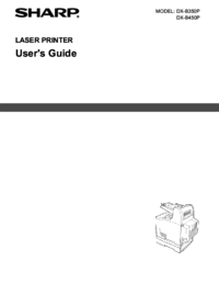 Aby wyświetlić dokument Sharp DX-B350P Podręcznik Użytkownika