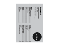 Aby wyświetlić dokument Sharp ZQ-590 Dokumentacja