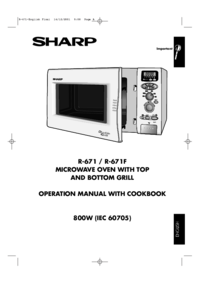 Aby wyświetlić dokument Sharp R-671 Dokumentacja