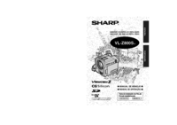 Aby wyświetlić dokument Sharp VL-Z800S-E-S Instrukcja Użytkownika