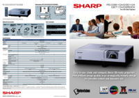 Aby wyświetlić dokument Sharp PG-D3510XL Instrukcja Użytkownika