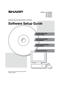Aby wyświetlić dokument Sharp MX-M363N Instrukcja Konfiguracji