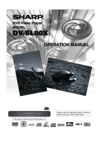 Aby wyświetlić dokument Sharp DV-SL80X Instrukcja Naprawy