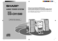 Aby wyświetlić dokument Sharp CD-CH1500H Instrukcje Operacyjne